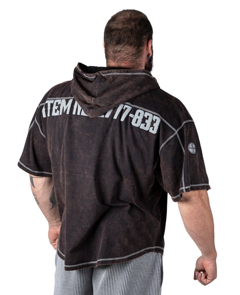 Rag Top LP Viking Hoodie Stonewashed Pique Jersey