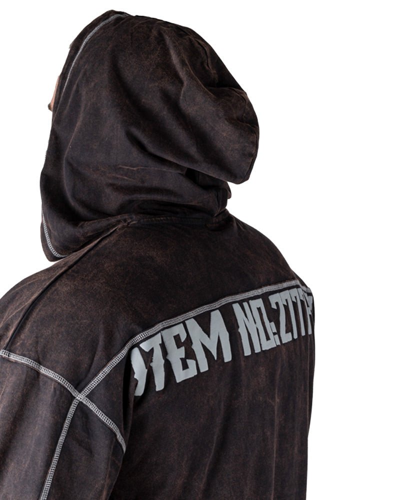 Rag Top LP Viking Hoodie Stonewashed Pique Jersey