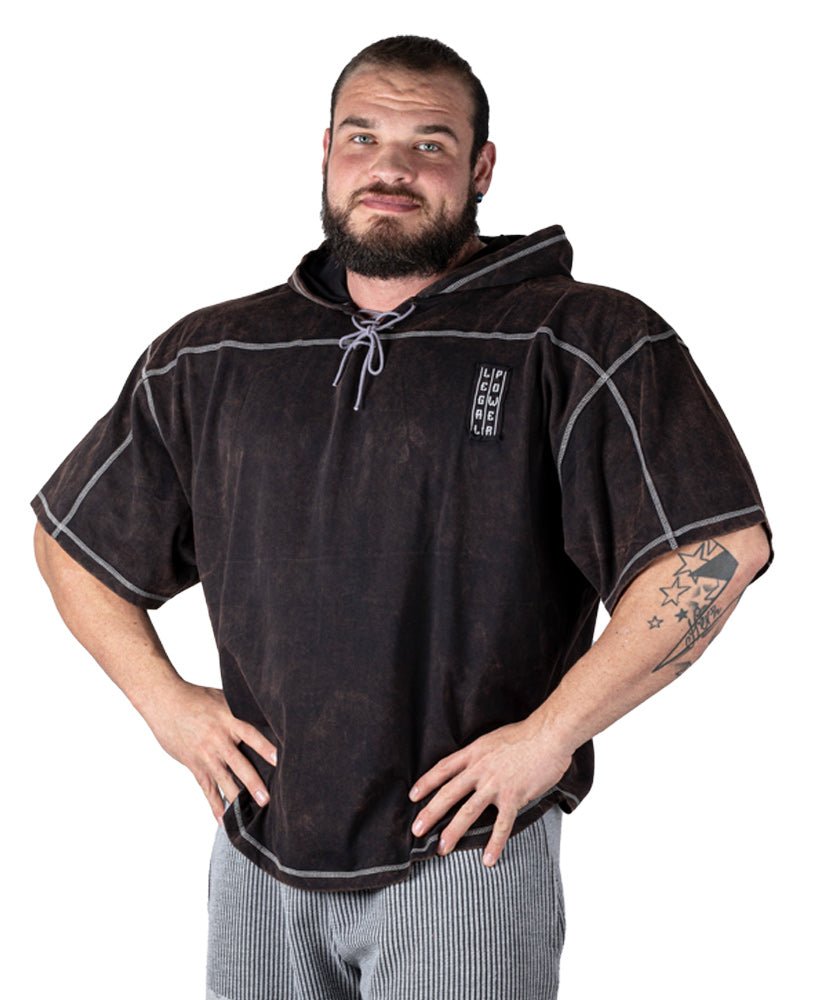 Rag Top LP Viking Hoodie Stonewashed Pique Jersey