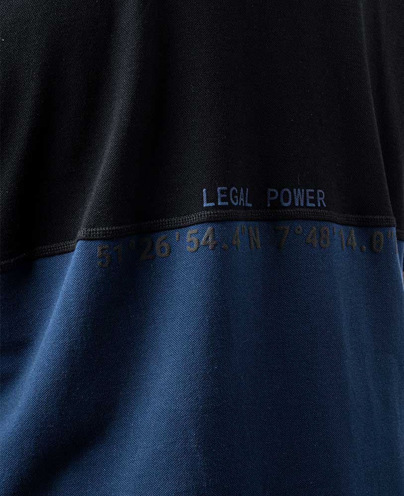 Rag Top Power Split Jersey Pique - Legal PowerRag TopRag Top
