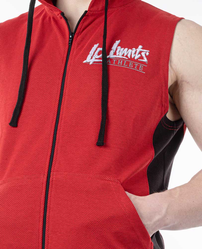 Sleeveless LpLimits Hoodie Knitted Mesh