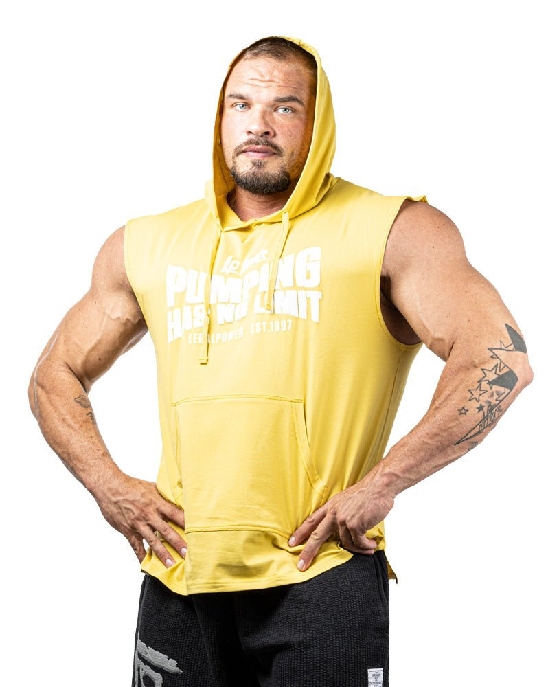 Sleeveless Pumping has no Limit Heavy Jersey - Legal PowerSleeveless