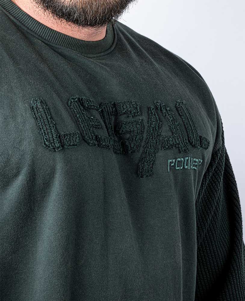 Sweater Legal Power Stonewashed Bostomix - Legal PowerSweater