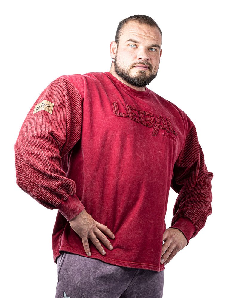 Sweater Legal Power Stonewashed Bostomix - Legal PowerSweater