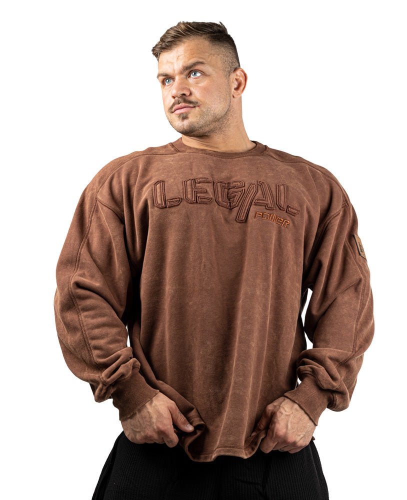 Sweater Legal Power Stonewashed Ottomix - Legal Power