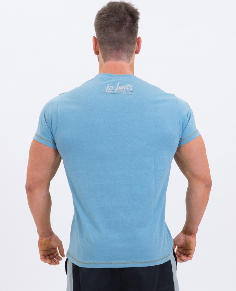 T-shirt in jersey singolo con aquila