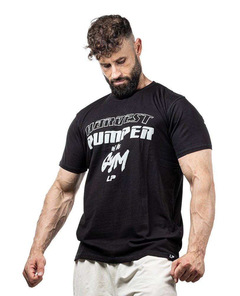 T-Shirt Hardest Pumper in the Gym Single-Jersey - Legal PowerT-ShirtsT-Shirts