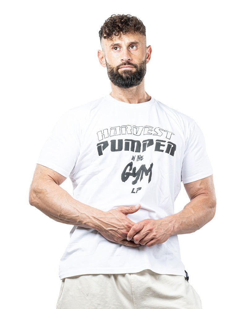 T-Shirt Hardest Pumper in the Gym Single-Jersey - Legal Power