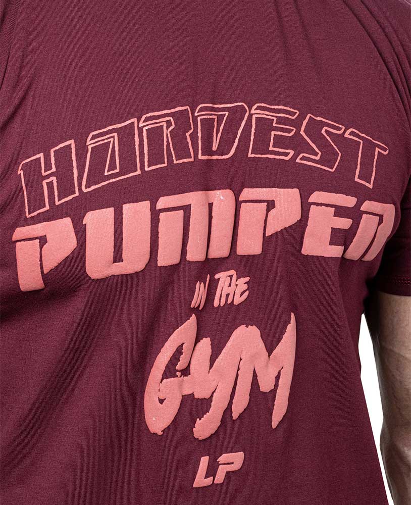 T-Shirt Hardest Pumper in the Gym Single-Jersey - Legal Power