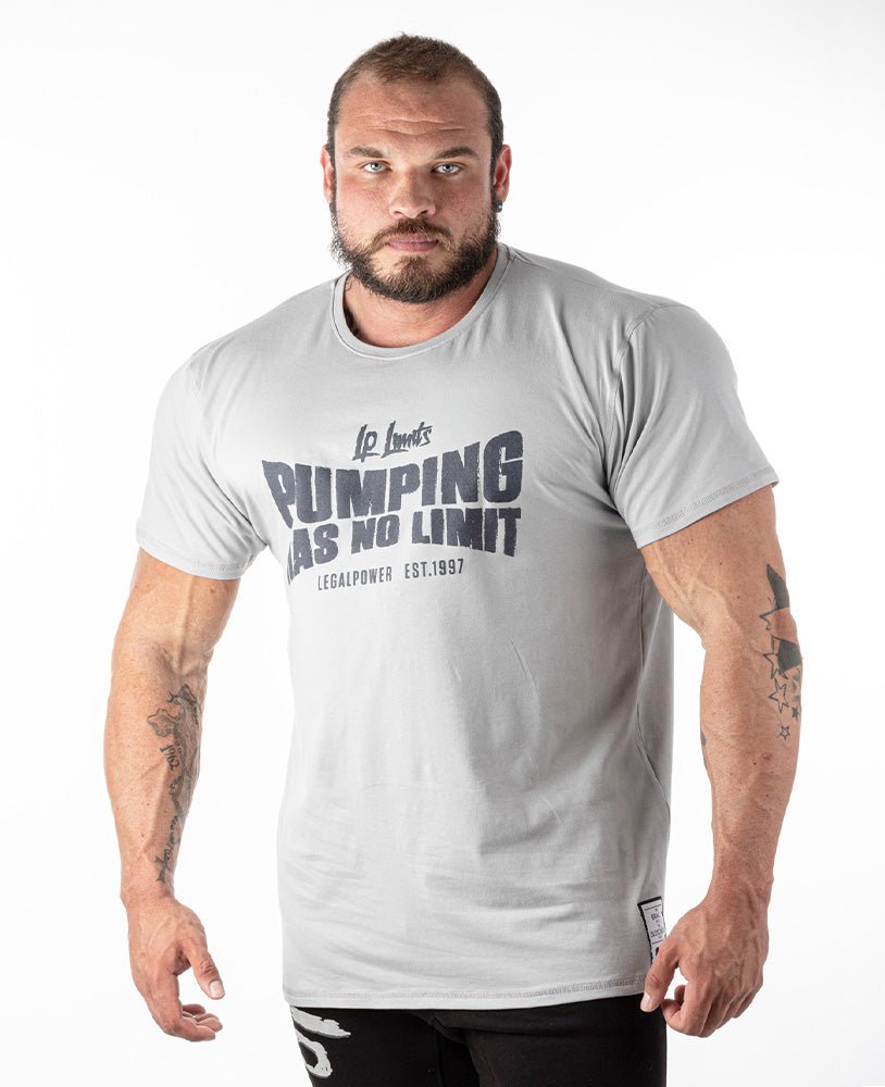 T-Shirt Pumping has no limit Heavy Jersey - Legal PowerT-Shirts