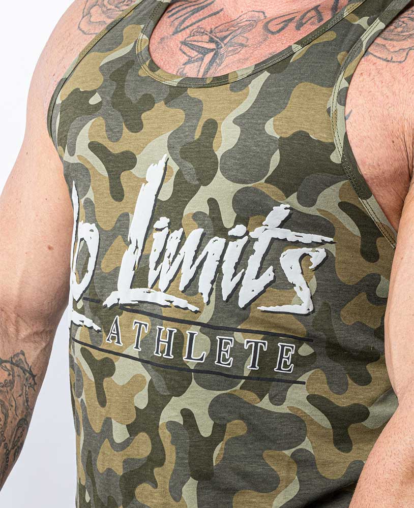 Tanktop LpLimits Camo Heavy Jersey - Legal PowerTanktops