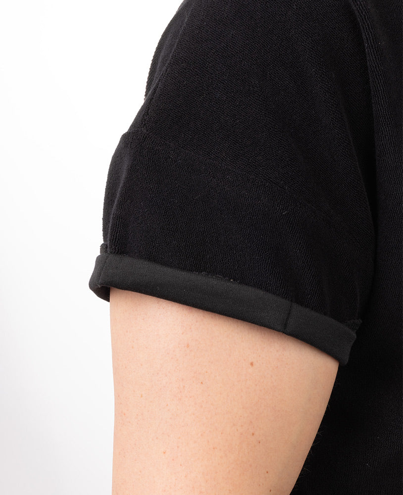 Crop Top LP Girls Stonewashed Towelling