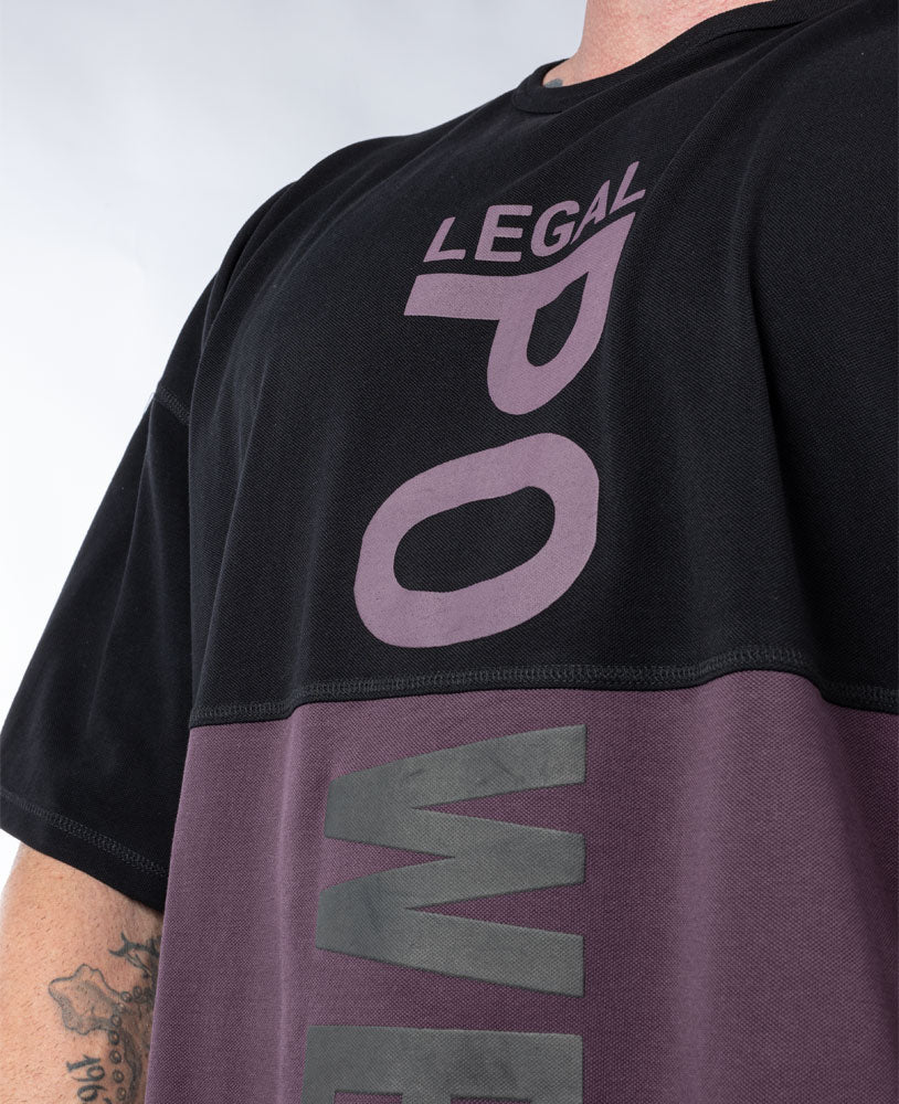 Rag Top Power Split Jersey Pique - Legal Power