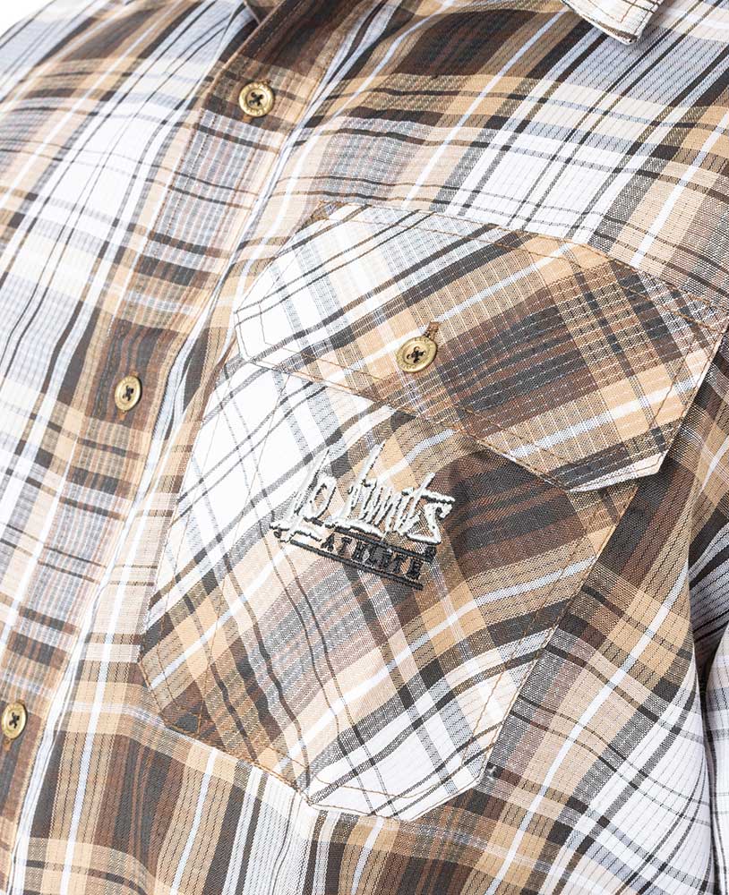 Kurzarm-Hemd LpLimits Athlete Dobby Kariert