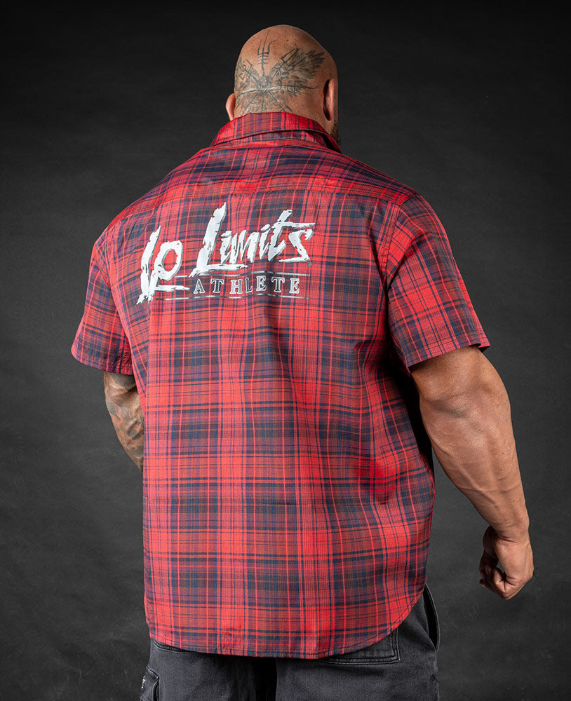 Kurzarm-Hemd LpLimits Athlete Dobby Kariert