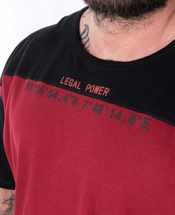 Rag Top Power Split Jersey Pique - Legal Power Rag Top