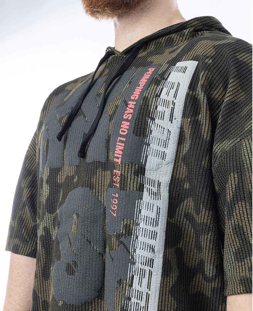 Rag Top XXL97 Camo Hoodie Boston - Legal Power