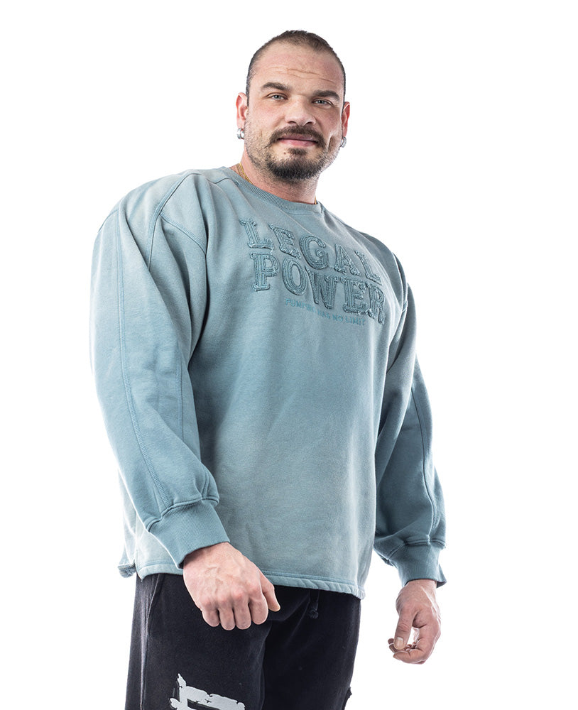 Sweater Legal Power Sprayed Stonewashed brushed inside Ottomix