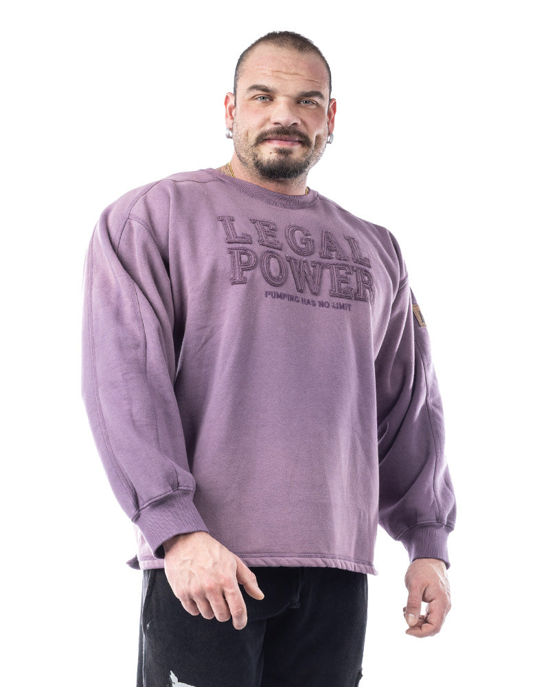 Sweater Legal Power Sprayed Stonewashed brushed inside Ottomix