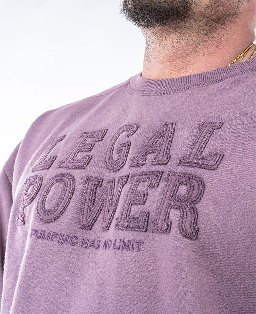 Sweater Legal Power Sprayed Stonewashed brushed inside Ottomix