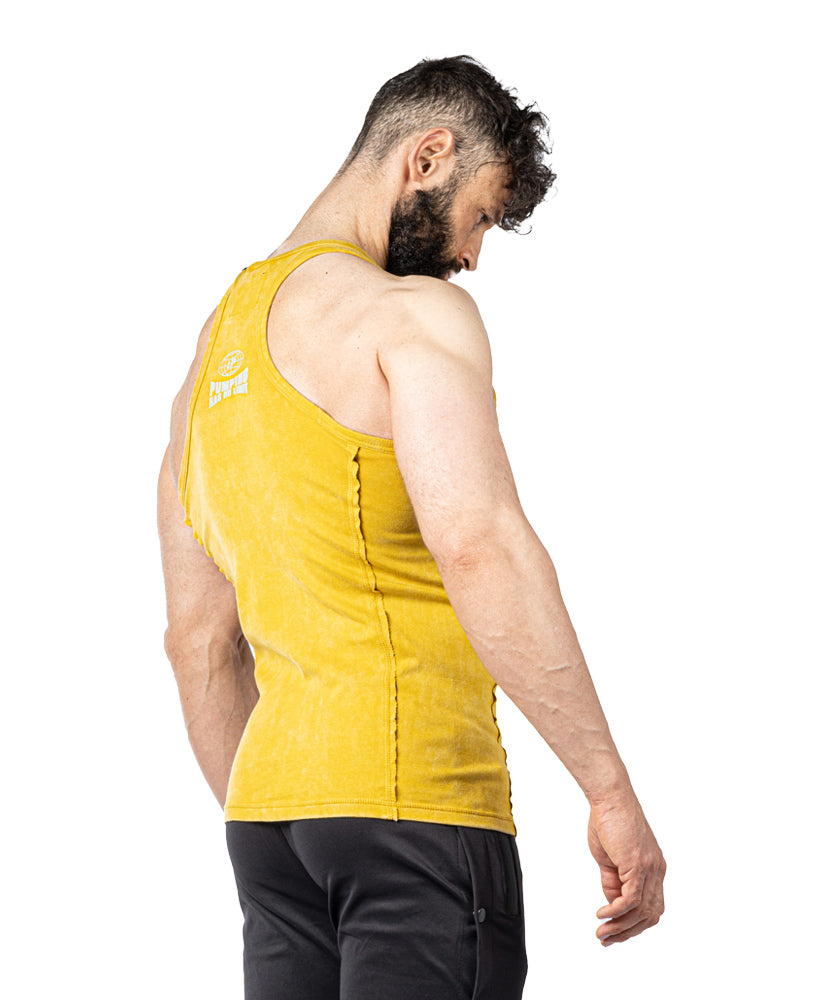 Tanktop Pumping has no Limit Stonewashed Ribbed - Legal Power