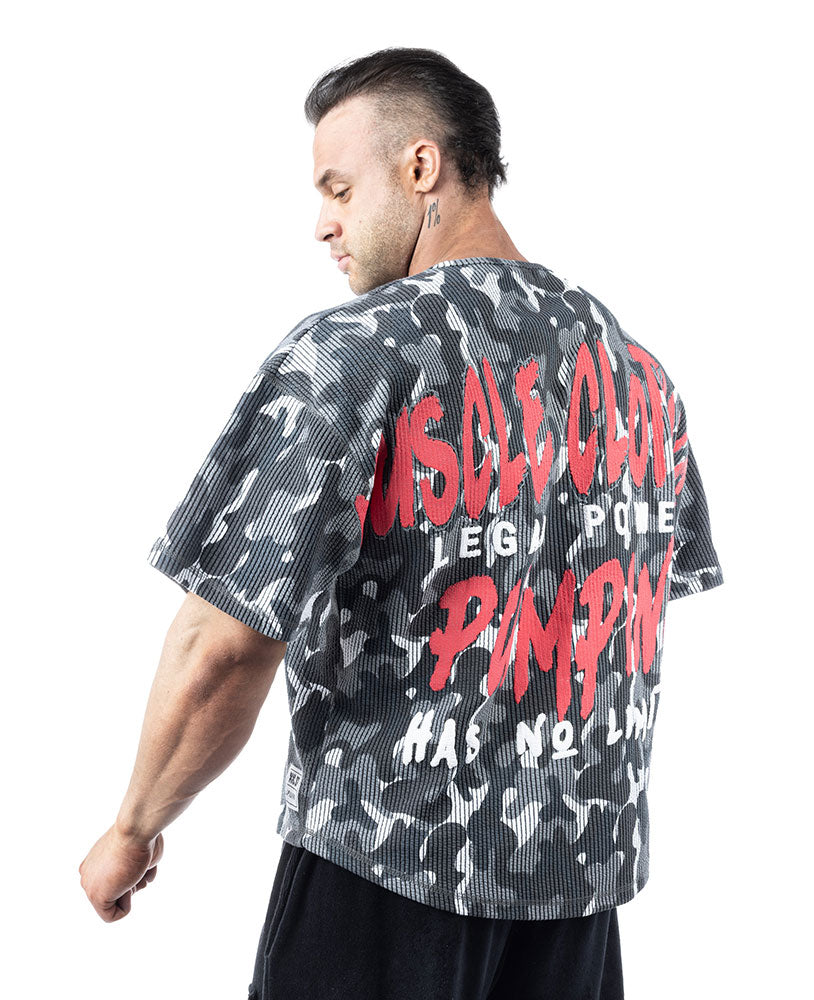 Abbigliamento muscolare Rag Top Camo Boston
