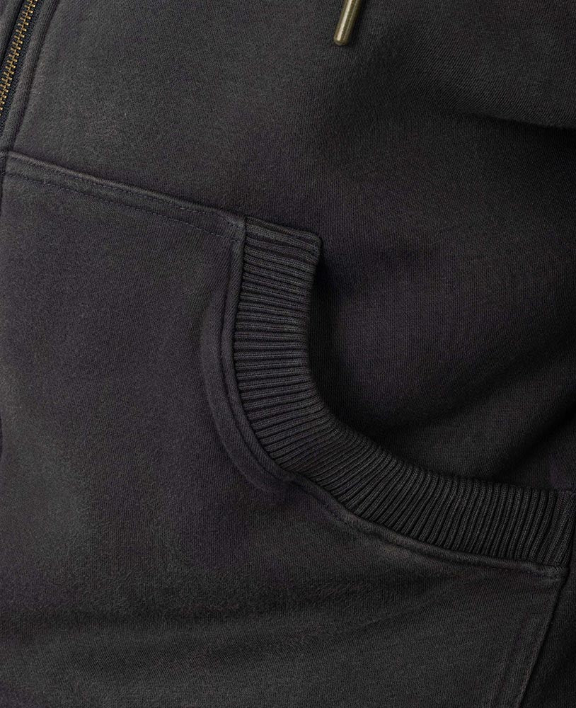 Heavy Zip Hoodie Devils 2.0 Stonewashed Ottomix Fleece
