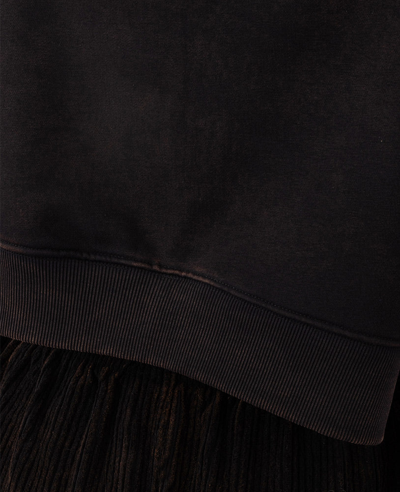 Crop Top Zip Hoodie LpLimits Stonewashed Ottomix