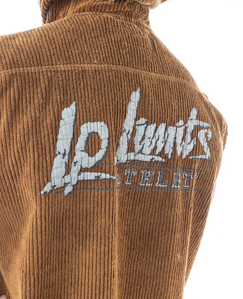 Sleeveless Oldschool Hoodie LpLimits Cord