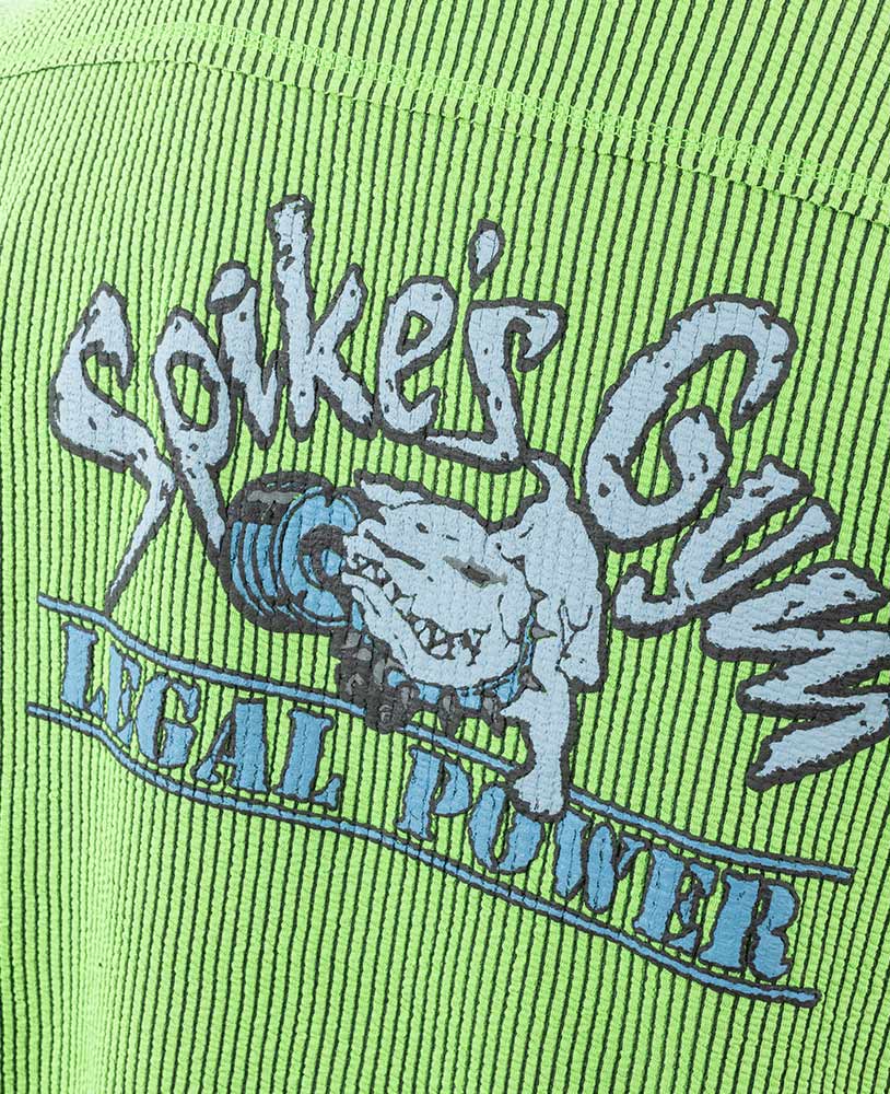 Sweat à capuche sans manches à pointes néon style rétro Boston