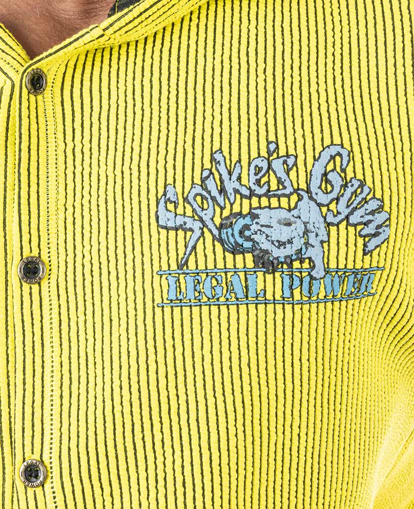 Sweat à capuche sans manches à pointes néon style rétro Boston