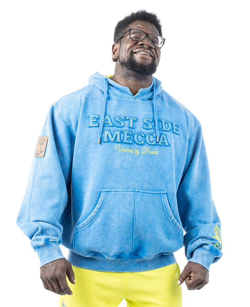 Hoodie East Side Mecca Bosse Stonewashed brushed inside Ottomix
