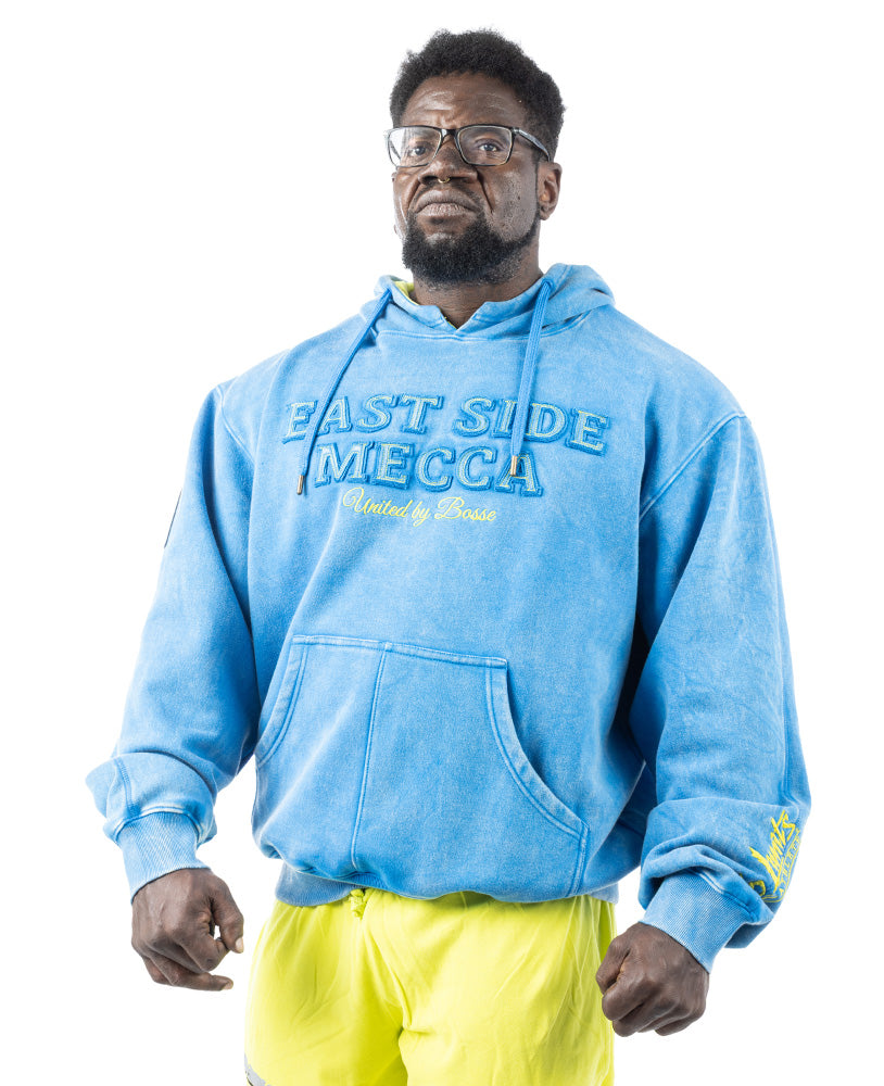 Hoodie East Side Mecca Bosse Stonewashed brushed inside Ottomix
