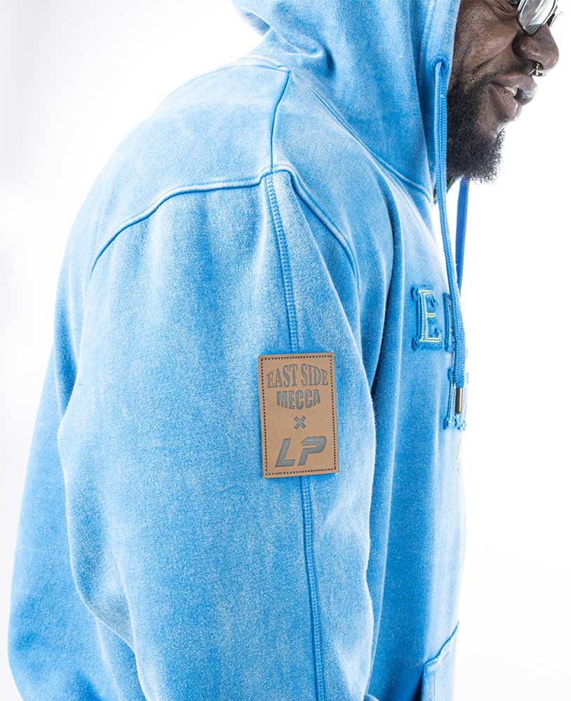 Hoodie East Side Mecca Bosse Stonewashed brushed inside Ottomix