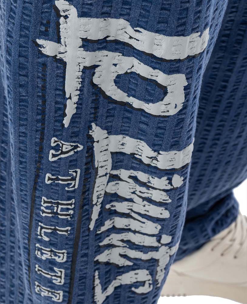 Pantaloni body Lplimits Seersucker slavato
