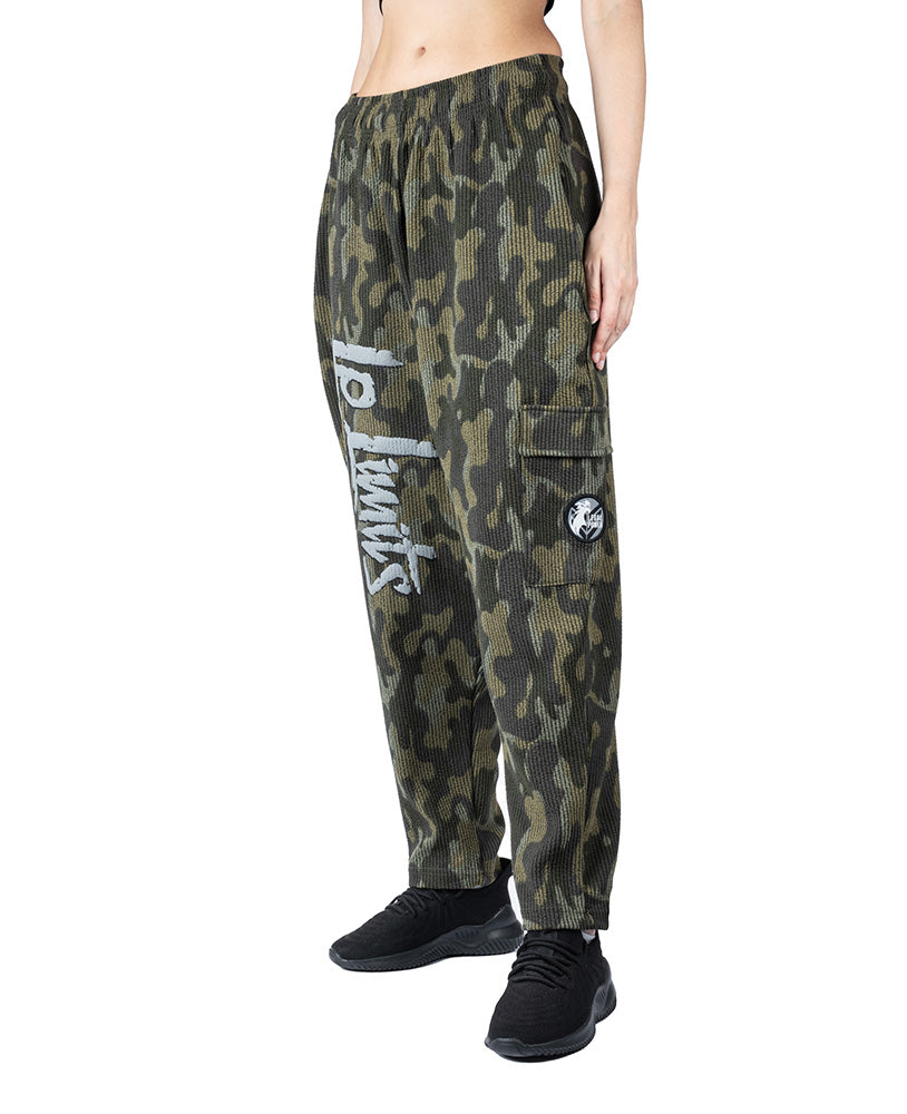 Cargo Fitness Pants LpLimits Camo Boston Ladies - Legal Power