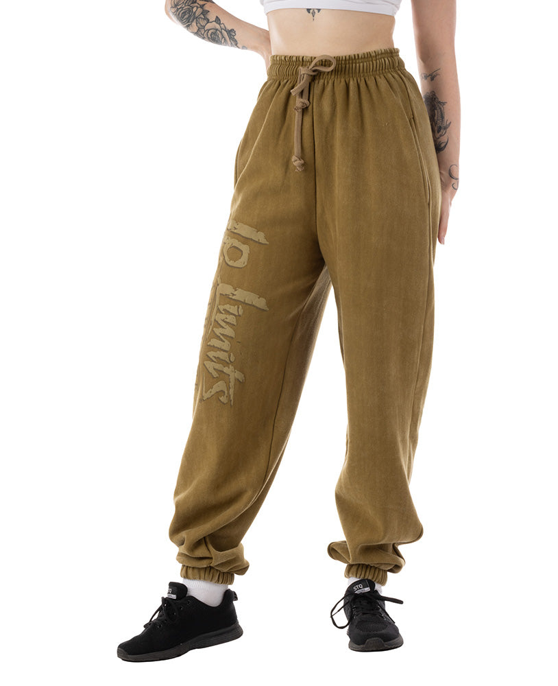 Fitness Pants LP Girls Stonewashed brushed inside Ottomix