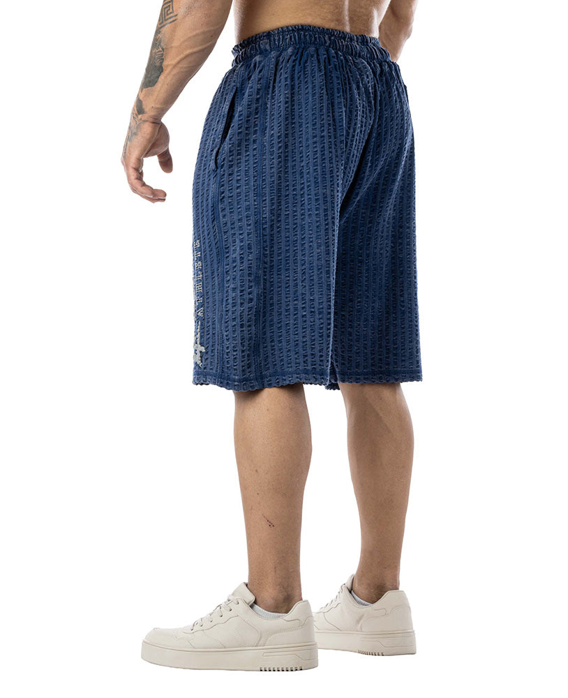 Pantaloncini Lplimits Stonewashed Seersucker