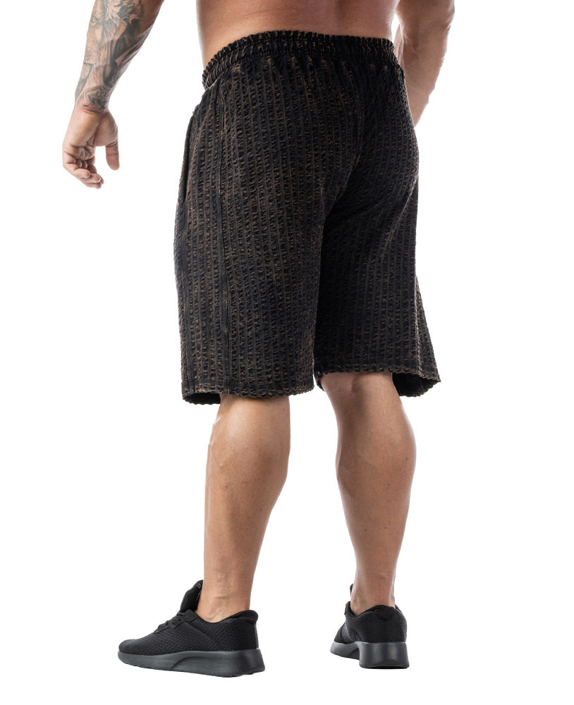 Short Lplimits en seersucker délavé