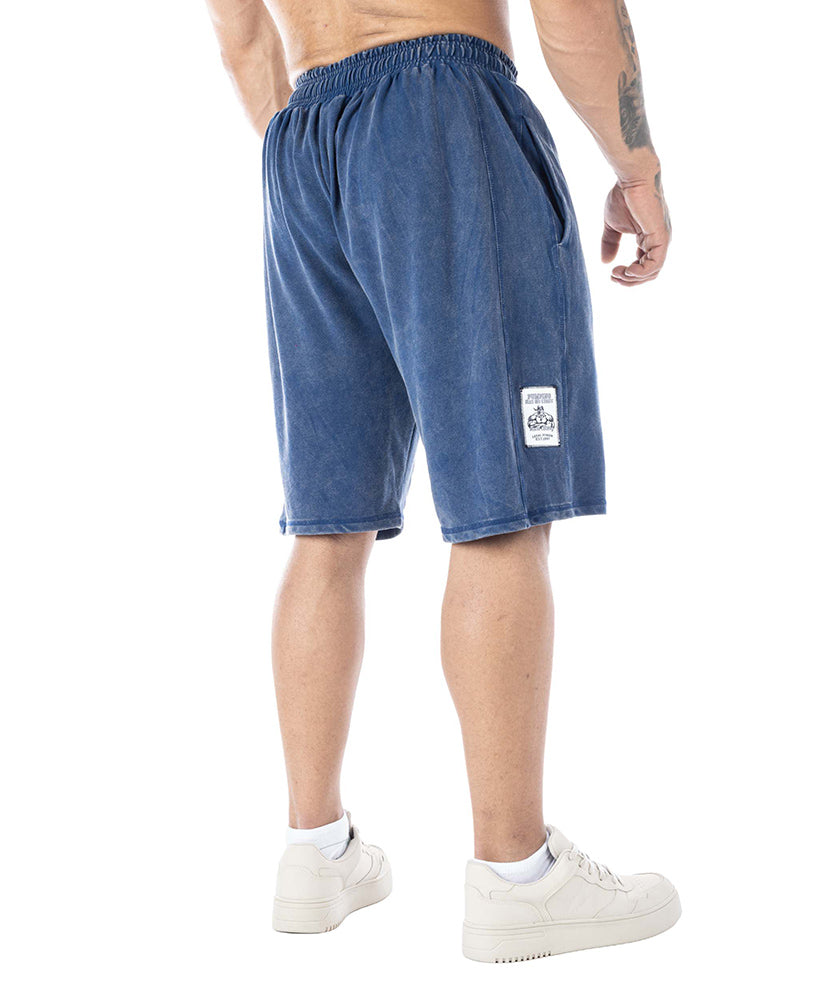 Shorts Let's Go Ahead Stonewashed Jersey Pique