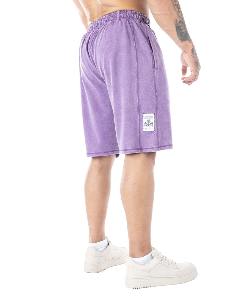 Shorts Let's Go Ahead Stonewashed Jersey Pique