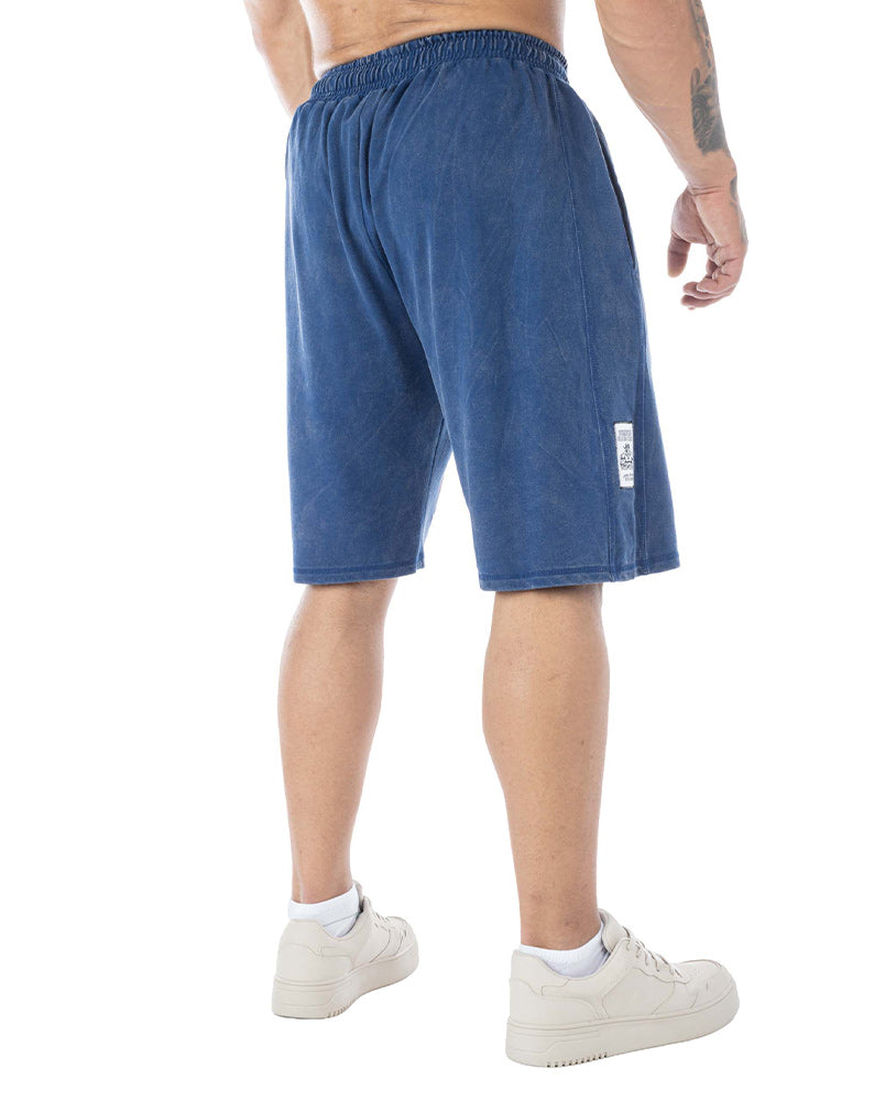 Shorts Bodybuilding Stonewashed Jersey Pique