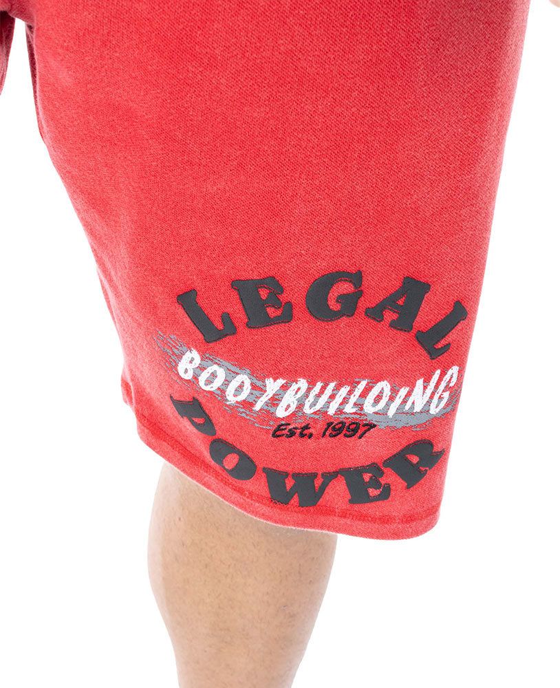 Shorts Bodybuilding Stonewashed Jersey Pique