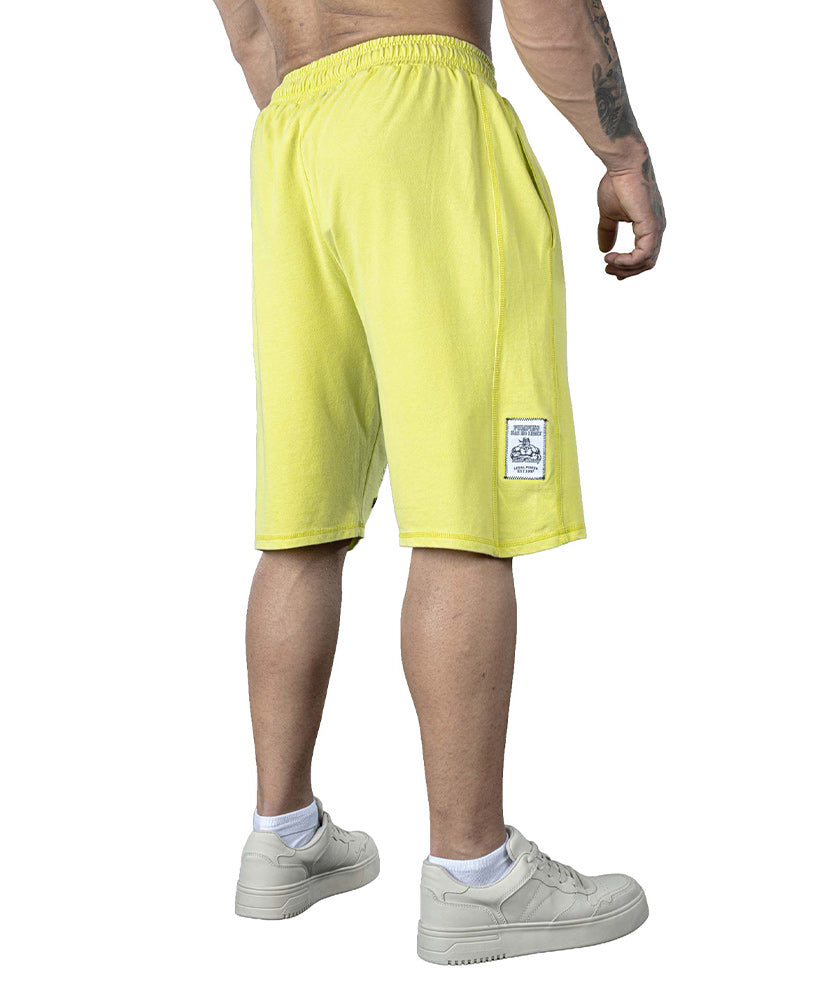 Shorts Bodybuilding Stonewashed Jersey Pique
