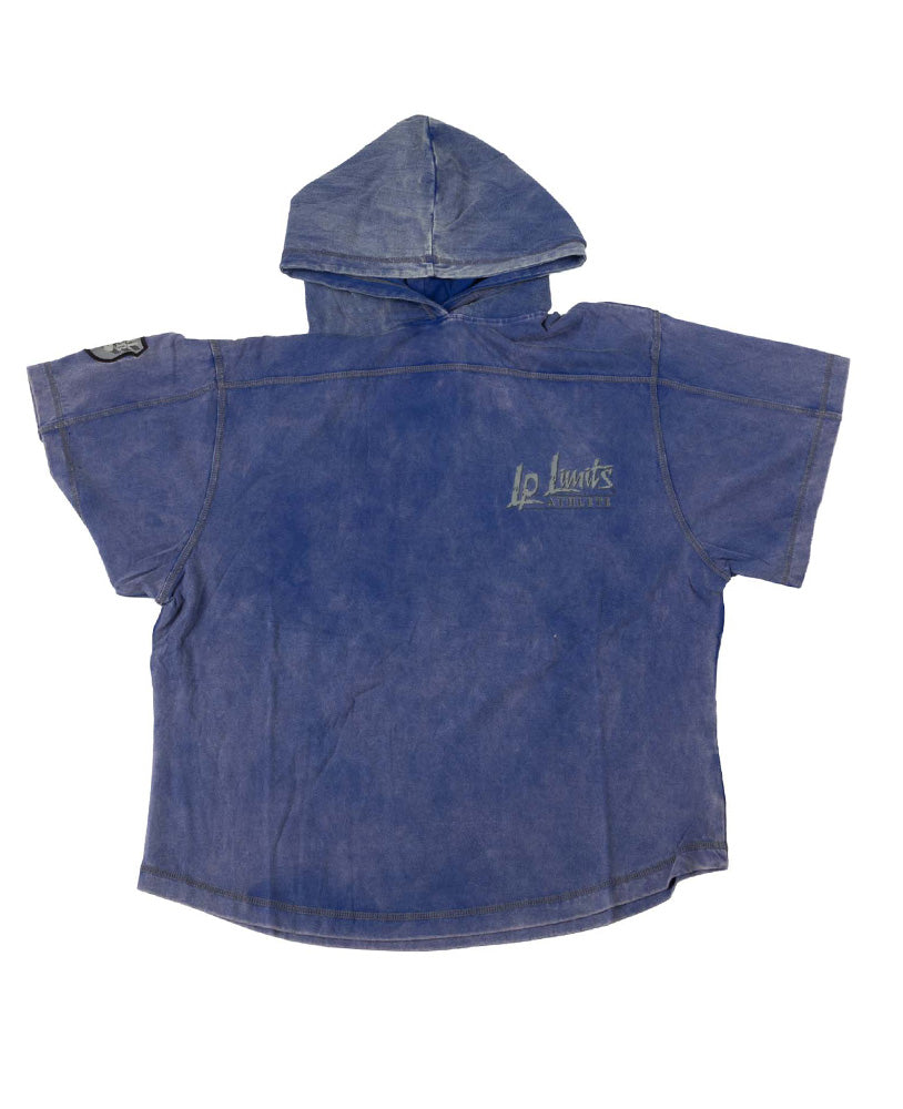 Rag Top Hoodie Stonewashed Pique Jersey