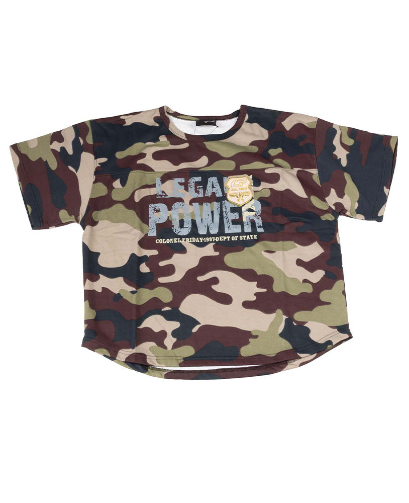 Rag Top Legal Power Camouflage Ottomix