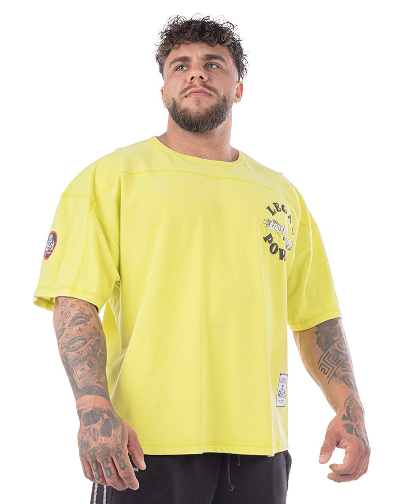 Rag Top Bodybuilding Stonewashed Jersey Pique