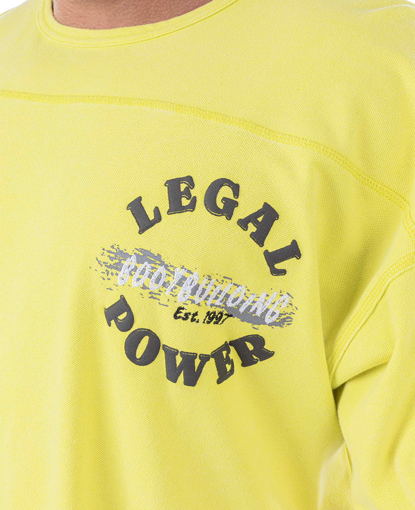 Rag Top Bodybuilding Stonewashed Jersey Pique