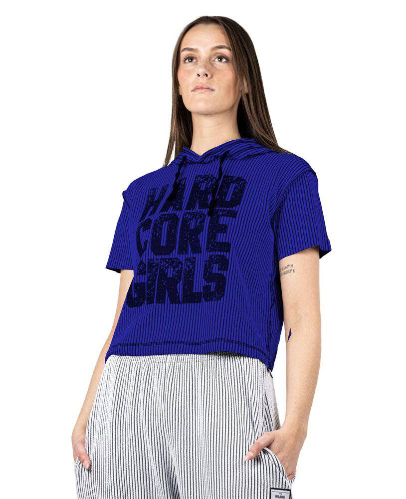 Crop Top Hoodie Hard Core Girls Boston - Legal Power