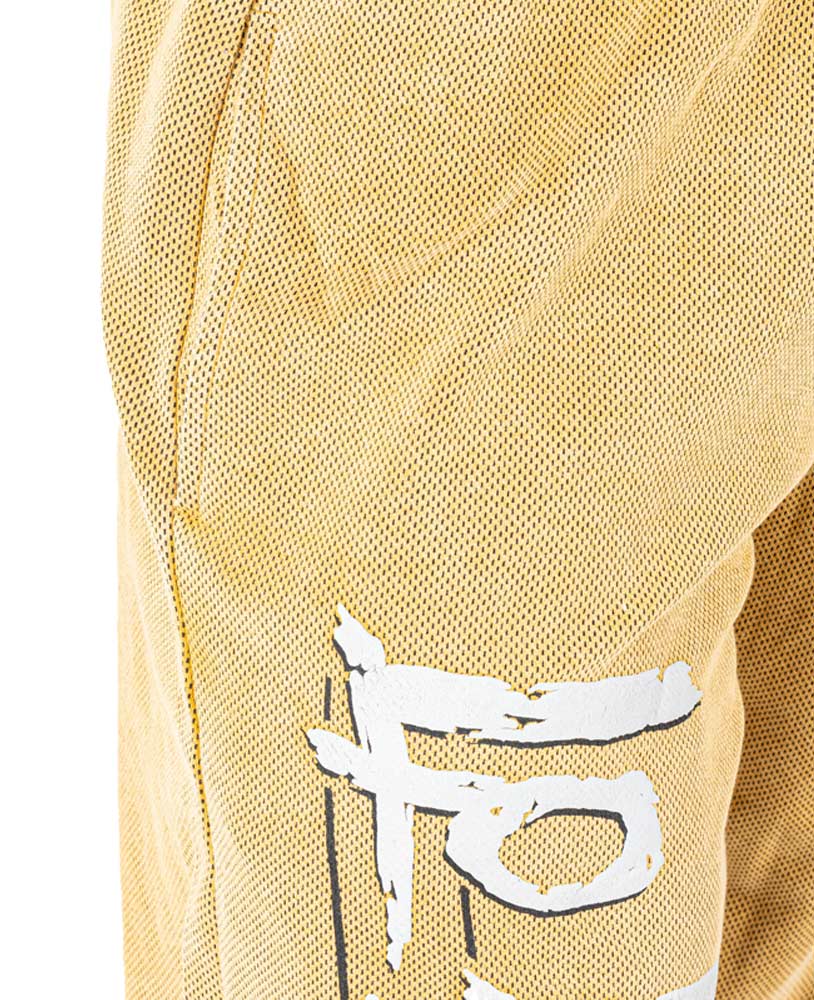 Pantalon de corps en maille de pluie tricotée délavée